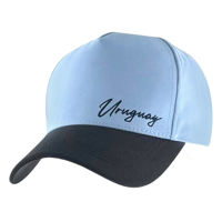 Imagen de Gorro con visera, Uruguay bordado, CELESTE, Armoric