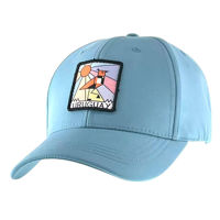 Imagen de Gorro con visera, Uruguay con aplique tero, CELESTE, Armoric