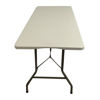 Imagen de Mesa Berlina Home, patas plegables, de PVC y hierro