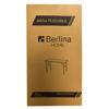 Imagen de Mesa Berlina Home, patas plegables, de PVC y hierro