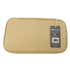 Imagen de Neceser para viaje de tela con cierre, varias reparticiones, Berlina Travel BEIGE