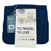 Imagen de Neceser para viaje de tela con percha para colgar, varias reparticiones, Berlina Travel AZUL