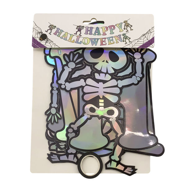 Imagen de Guirnalda halloween de cartón, Happy Halloween, en bolsa