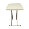 Imagen de Mesa Berlina Home, patas plegables altura regulable, de PVC y hierro