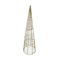 Imagen de Adorno árbol navideño para mesa, de metal calado 40cm