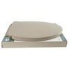 Imagen de Tapa para WC de plástico, lisa, BEIGE, Berlina Home