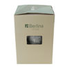 Imagen de Cepillo para WC con papelera, de plástico, GRIS, Berlina Home, en caja