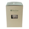 Imagen de Cepillo para WC con papelera, de plástico, BEIGE, Berlina Home, en caja