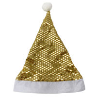 Imagen de Gorro navideño con brillo, varios colores