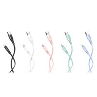 Imagen de Cable USB-Lightning, de PVC, varios colores, KLGO  en caja