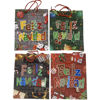 Imagen de Bolsa de regalo de papel diseño navideño 3D surtidos, PACK x12