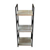 Imagen de Mueble estantería de hierro y MDF, 3 estantes, en caja, Berlina Home