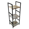 Imagen de Mueble estantería de hierro y MDF, 3 estantes, en caja, Berlina Home