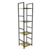 Imagen de Mueble estantería de hierro y MDF, 4 estantes, en caja, Berlina Home