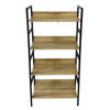 Imagen de Mueble estantería de hierro y MDF, 4 estantes, en caja, Berlina Home