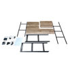Imagen de Mueble estantería de hierro y MDF, 8 estantes, en caja, Berlina Home