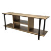 Imagen de Mueble rack de hierro y madera con estantes, en caja Berlina Home