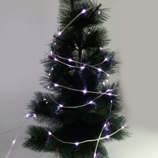 Imagen de Cinta tira de luces RGB led, 10m, con bluetooth USB, en caja