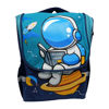 Imagen de Mochila infantil con bolsillo interno, 2 bolsillos laterales, 2 colores