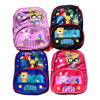 Imagen de Mochila infantil con bolsillo frontal y 2 bolsillos laterales, varios diseños, en bolsa