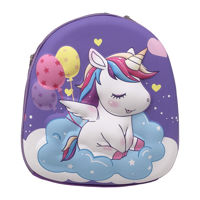 Imagen de Mochila infantil rígida, diseño en relieve, en bolsa varios diseños