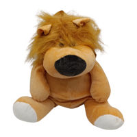 Imagen de Mochila infantil, tela peluche 1 cierre, con peluche, varios modelos