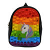 Imagen de Mochila infantil con diseño unicornio pop it, varios colores