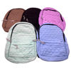 Imagen de Mochila juvenil puffer, con bolsillo frontal, varios colores