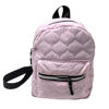 Imagen de Mochila juvenil puffer chica, con bolsillo frontal, varios colores