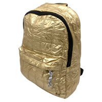 Imagen de Mochila juvenil puffer, con bolsillo frontal, varios colores