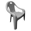 Imagen de Silla infantil de plástico, varios colores, STARPLAY