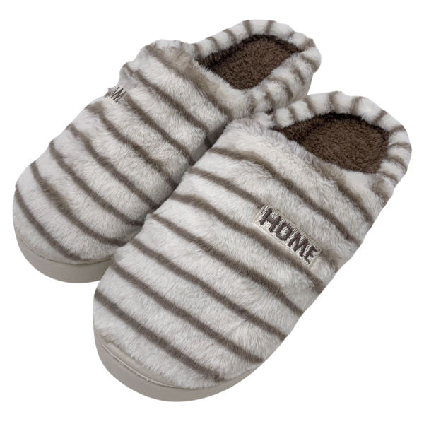 Imagen de Pantuflas de adulto, 36/37-38/39-40/41-42/43-44/45 suela de goma, en bolsa, varios colores