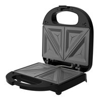 Imagen de Sandwichera eléctrica, antiadherente, 750W, en caja  WINNING STAR