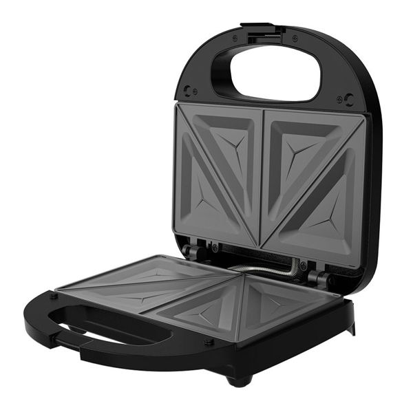 Imagen de Sandwichera eléctrica, antiadherente, 750W, en caja  WINNING STAR