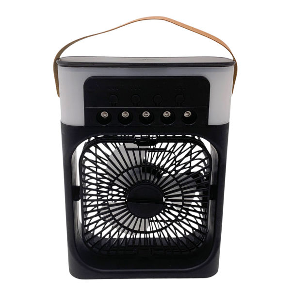 Imagen de Ventilador mini con humidificador, funciona conectado a USB, en caja