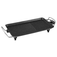 Imagen de Plancha parrila eléctrica antiadherente, 1600W, en caja WINNING STAR