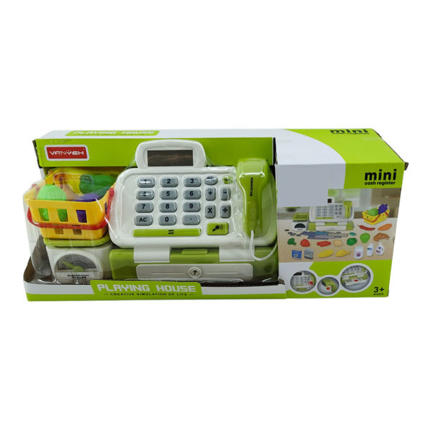 Imagen de Caja registradora con accesorios, con luz y sonido, 3AAA, en caja