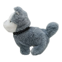 Imagen de Peluche mascota con movimiento, con sonido perro Husky, 2AA, en caja