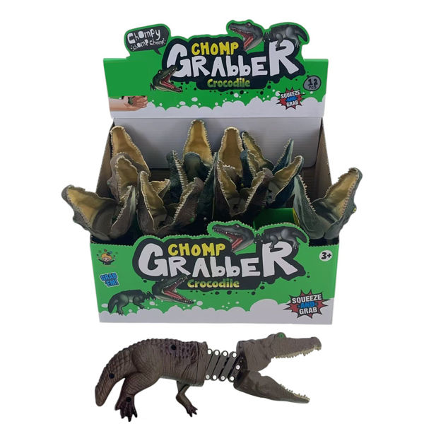 Imagen de Animal cocodrilo telescópico, pinza CAJAx12