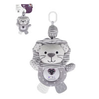 Imagen de Dormidera peluche león, con mordillos, en cartón