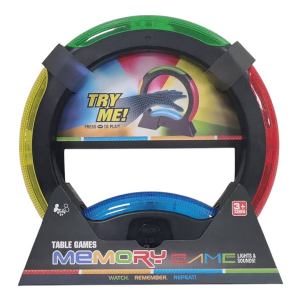 Imagen de Juego de mesa, memoria, con luz y sonido, 3AA, en caja