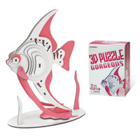 Imagen de Puzzle 3D, cartón, pez, en caja