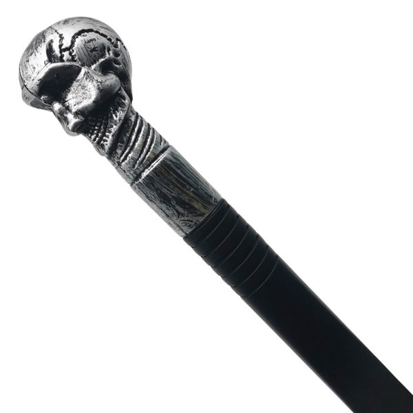 Imagen de Bastón báculo de plástico mango en tramos, en bolsa