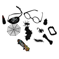 Imagen de Adornos de plástico x12 en bolsa