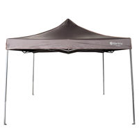 Imagen de Gazebo impermeable 3x3m MARRON, en caja, Berlina Outdoor
