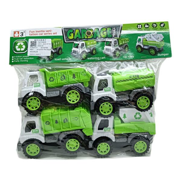 Imagen de Camión ruedas libres, x4, en bolsa