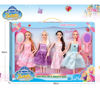 Imagen de Muñeca articulada x4 con accesorios, en caja
