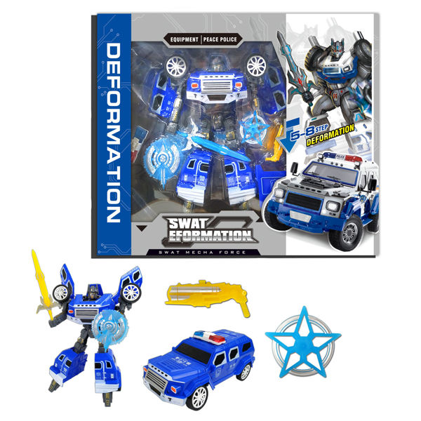 Imagen de Robot auto policía, en caja