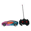 Imagen de Auto a control remoto, volante con luz, 2+3AA, en caja, 2 colores