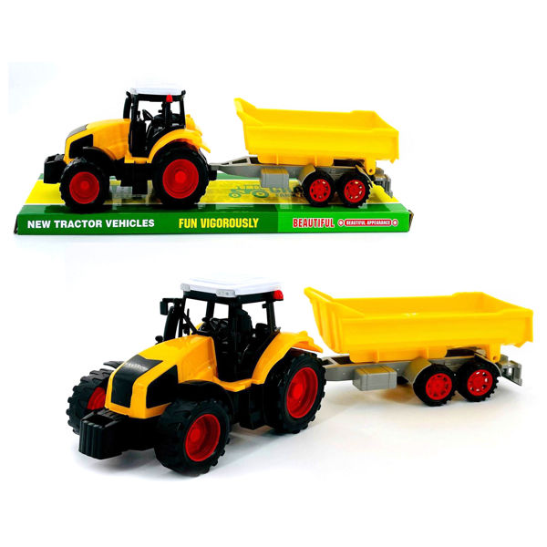 Imagen de Tractor a fricción, con zorra, en burbuja